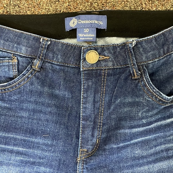 Democracy “Ab Solution” Girlfriend Jeans Sz 10 - Picture 8 of 9